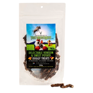 TBM - 100g Delectable Venison Sweet Potato Doggy Treat